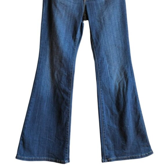 Levi’s 726 High Rise Flare Jeans Black Size 27 - Picture 4 of 14